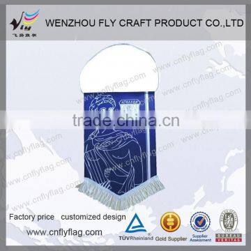 2015 sublimation flag pennant for wholesales