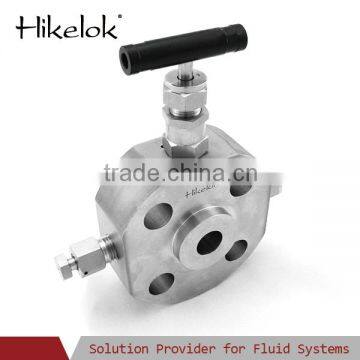 Stainless Steel Double Hydraulic Block and Bleed Valve photo-3