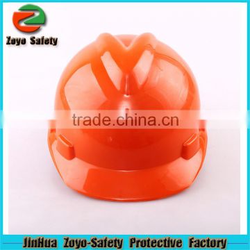 CE Certificate HDPE Or ABS Material Construction safety helmet with v guard