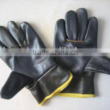 Dark Color Furniture Leather Driver Glove