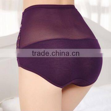 Wholesale Women Underwear Intimates Lace High Waist Panties Women Large Size Underwear Sexy Panties Free Shipping photo-5