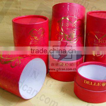 round paper tube box for festival used candle