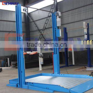 Professional outdoor hydraulic car lift platform