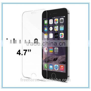 China supplier glass screen protector for iphone 6 tempered glass 0.33mm anti shatter