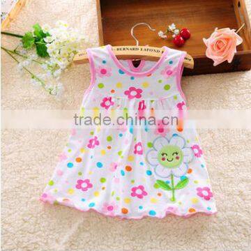 Baby Girls Lovely Summer Sleeveless Dress photo-2