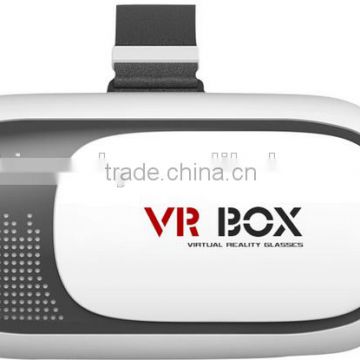 New Arrival! Plastic Google Cardboard Version VR BOX 2.0 Virtual Reality 3D Glasses VR Headset