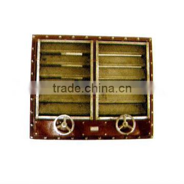 Watertight Shutters, Manual Louver Damper for Marine, Square Damper, Marine Damper