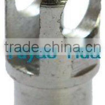 19-25mm 7T white zinc plated Clevis/yoke with M8 for Gas spring