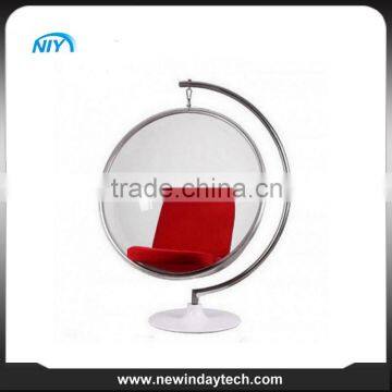 Acrylic modern hanging chair, swing chair,ball chair