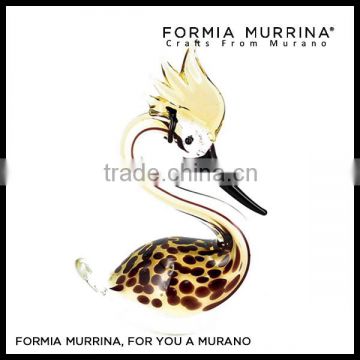 Wedding Return Gifts Murano Glass Swan for Love and Souvenir