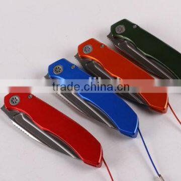 OEM Folding Knife With D2 Blade and Titanium Alloy Handle photo-3