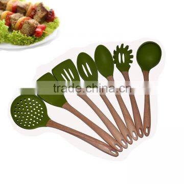 FDA LFGB Food Grade Wholesale Silicone Personalized Kitchen Utensils Set Modern Cooking Tools 2016 Best Selling Products