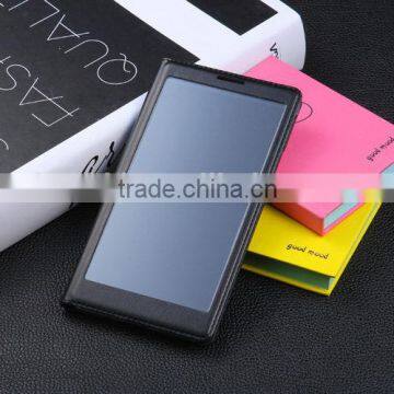 High quality PU privacy leather case for galaxy note3 SK001