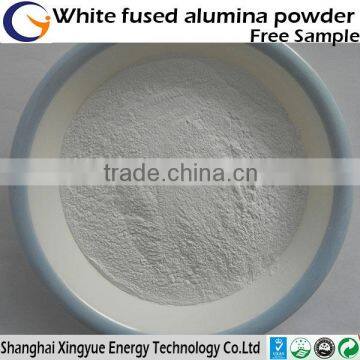 Grit white fused alumina oxide for sandblasting/refractory white fused alumina powder