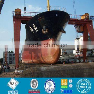 Ship salvage rubber pontoon