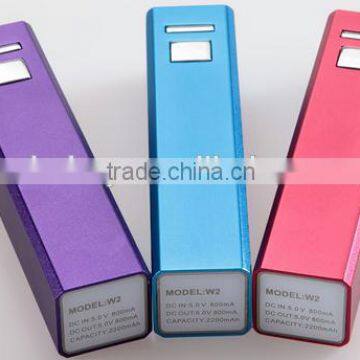 2200 Li-ion battery power bank with customized logo