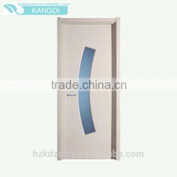 Soundproof Glass Interior PVC Swing Interior Modern Door