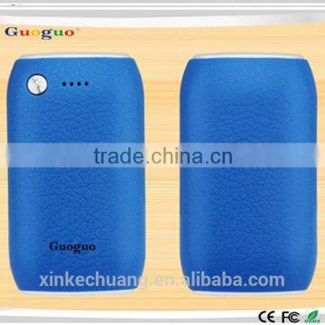 Guoguo Led Torch Dual USB 7800mAh Portable Max Mars Power Bank for Mobile Phones