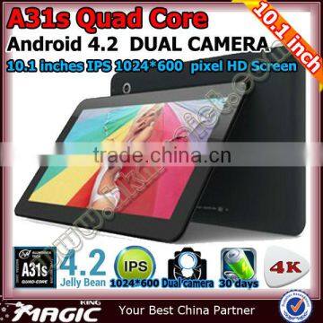 dual core smart tablet pc with android 4.2 os jelly bean