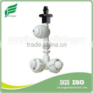 Water Micro Spraying Fog & Mist Sprinkler For Irrigation with barbed