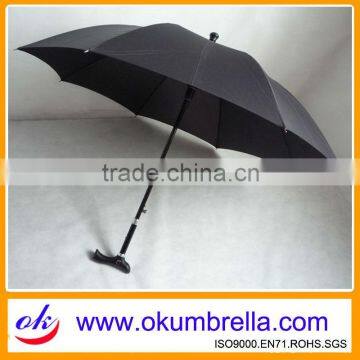 Old people umbrella walking stick umbrella