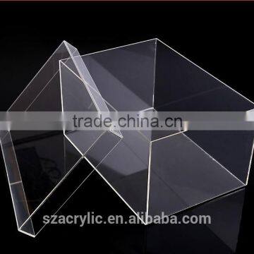 High Transparency Clear Acrylic Box With Cover