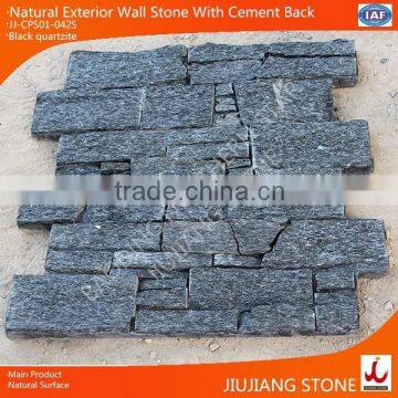 natural decorative cement back wall stone panels