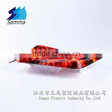 KW-0013TS-RB Disposable Plastic Food Plate photo-3