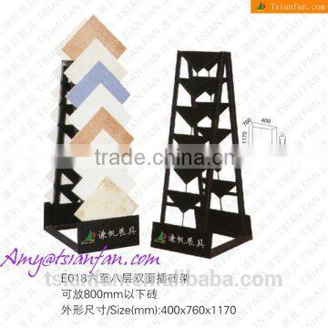 Ceramics tiled show on display wall and stand/ Stand, Display Rack