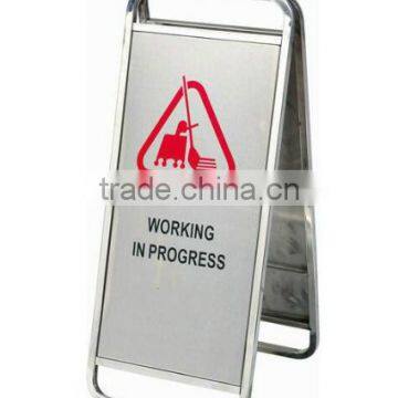 OUT OF SERVICE sign board/wet floor caution board/warning board