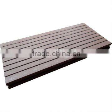 WPC Outdoor Solid Decking One Side Groove