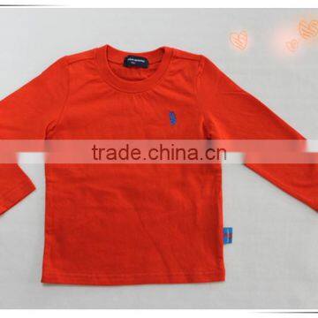 2015 New Design 3 Color Custom Knitted Kids Pullover Sweater Shirt