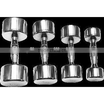 Chrome dumbbell