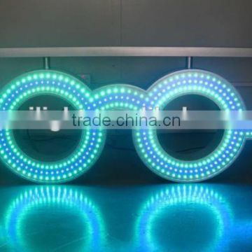 2015 NEW!!!! LED GLASSES SIGN