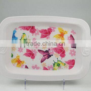 plastic butterfly tray