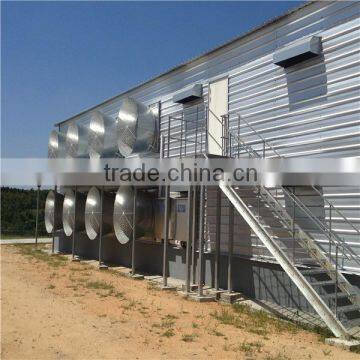 Up-to-date premade antirus steel poultry chicken shed