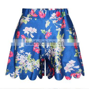 2015 Cargo Shorts Women Shorts Summer Printing Floral Pants Hot Shorts N14-43