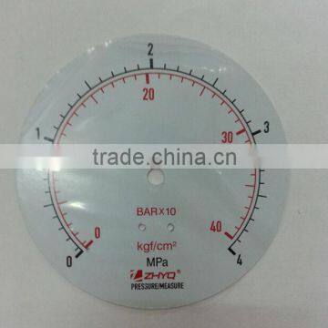 Standard Type M20*1.5 Flush Diaphragm Homogenizer Pressure Gauge photo-3
