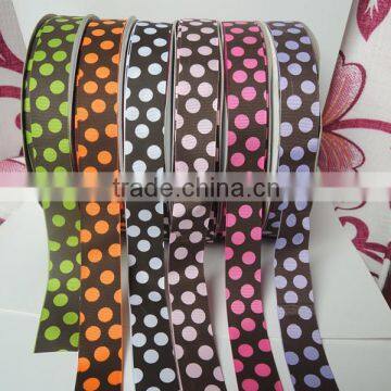 Custom 3D Gold Plate Logo Satin Ribbon Factory 100% Silk Satin Fabric Satin Ribbon Roll Ribbon Satin photo-4