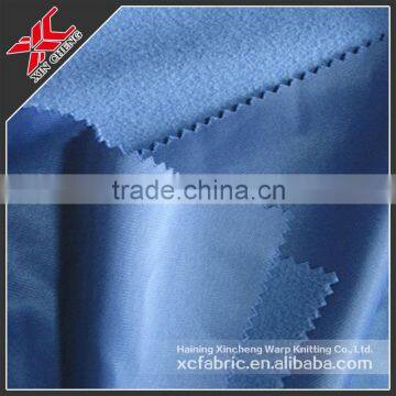 100% polyester warp knitted tricot brushed fabric/Super poly fabric/Golden velvet