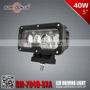 New design Rectangle 7 inch 40w CREE LED driving light, led work light, led tractor light, mining light_SM-7040-SXA