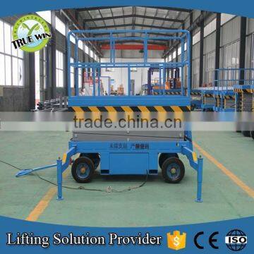 Air port mobile cleaning scissor lift trailer scissor lift