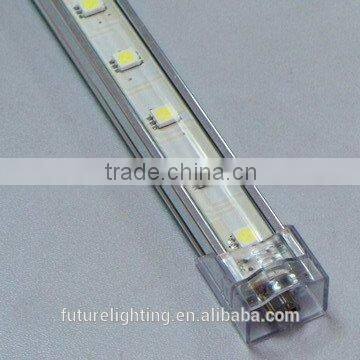 Indoor Display Show Aluminum Housing SMD5050 Strip 20cm Dimmable 24V 12V Led Light Bar Warm White photo-4