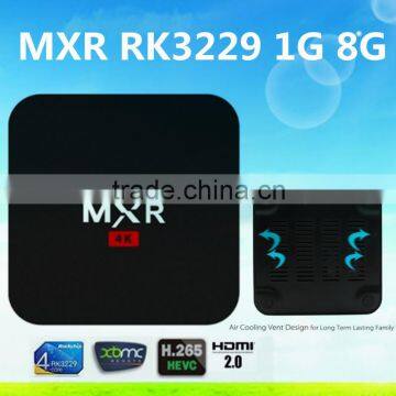 oem designs tv cabinets ott MXR RK3229 1G 8G Quad core android 4.4 tv box