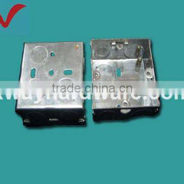 metal switch socket box/metal socket box