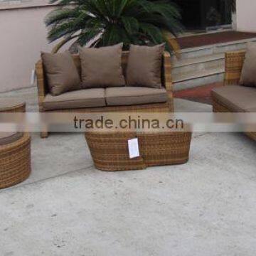 Furniture Living Room Rattan Sofa Set photo-3