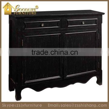 Chinese Antique Style Living Room Furniture Wood Cabinet Corner