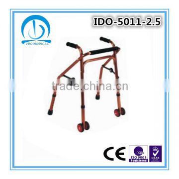 Aluminum Folding Small Walker With Wheels