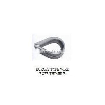Europe type WIRE ROPE THIMBLES