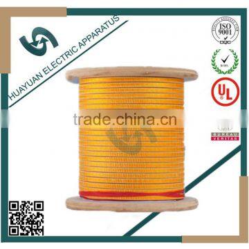 Double fiber glass insulated copper electrical wire